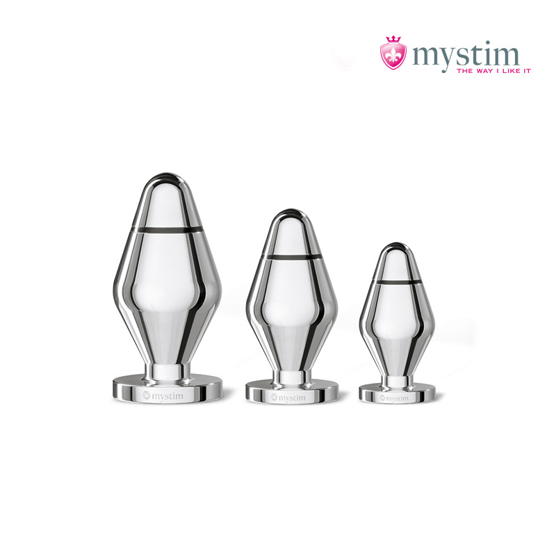 John – E-Stim Aluminium-Buttplug – Bild 2