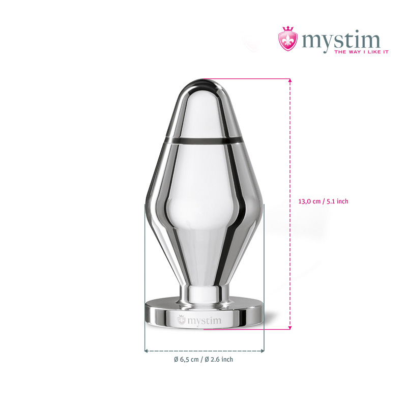 Big John – E-Stim Aluminium-Buttplug – Bild 13