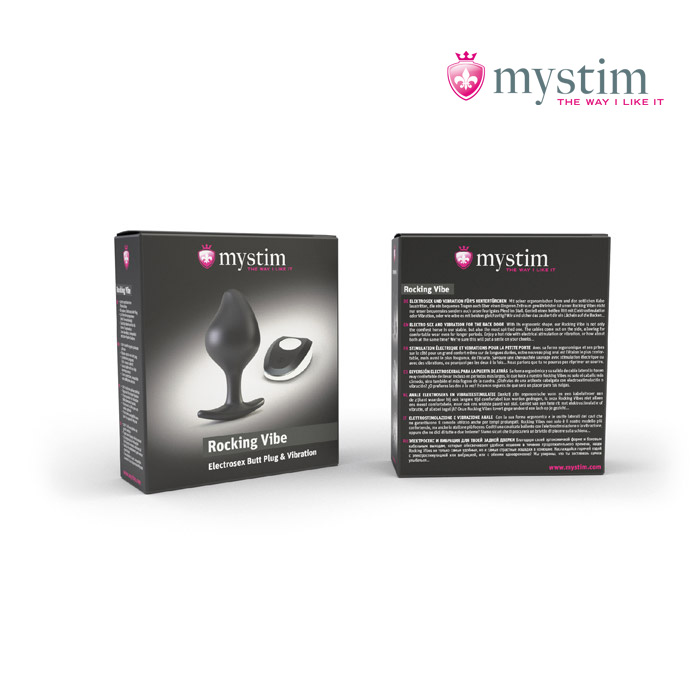 Rocking Vibe S – E-Stim Silikon-Buttplug mit Vibration – Bild 8
