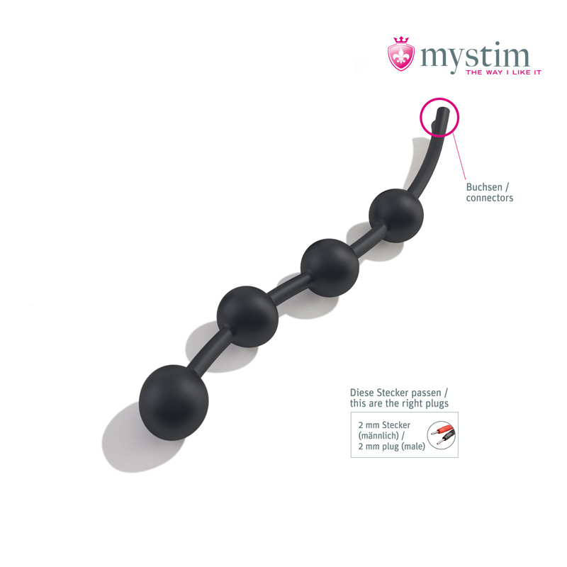 Booty Garland L – E-Stim Analkette