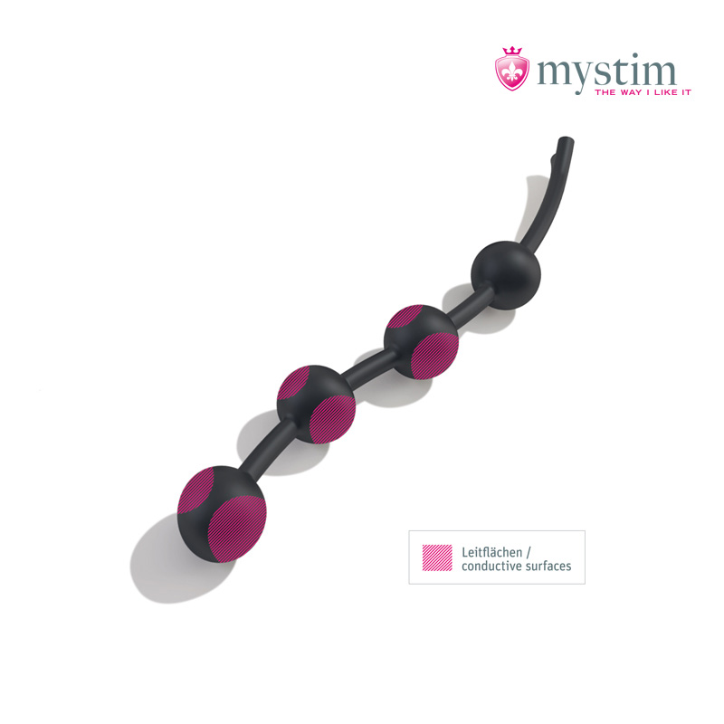 Booty Garland L – E-Stim Analkette – Bild 14