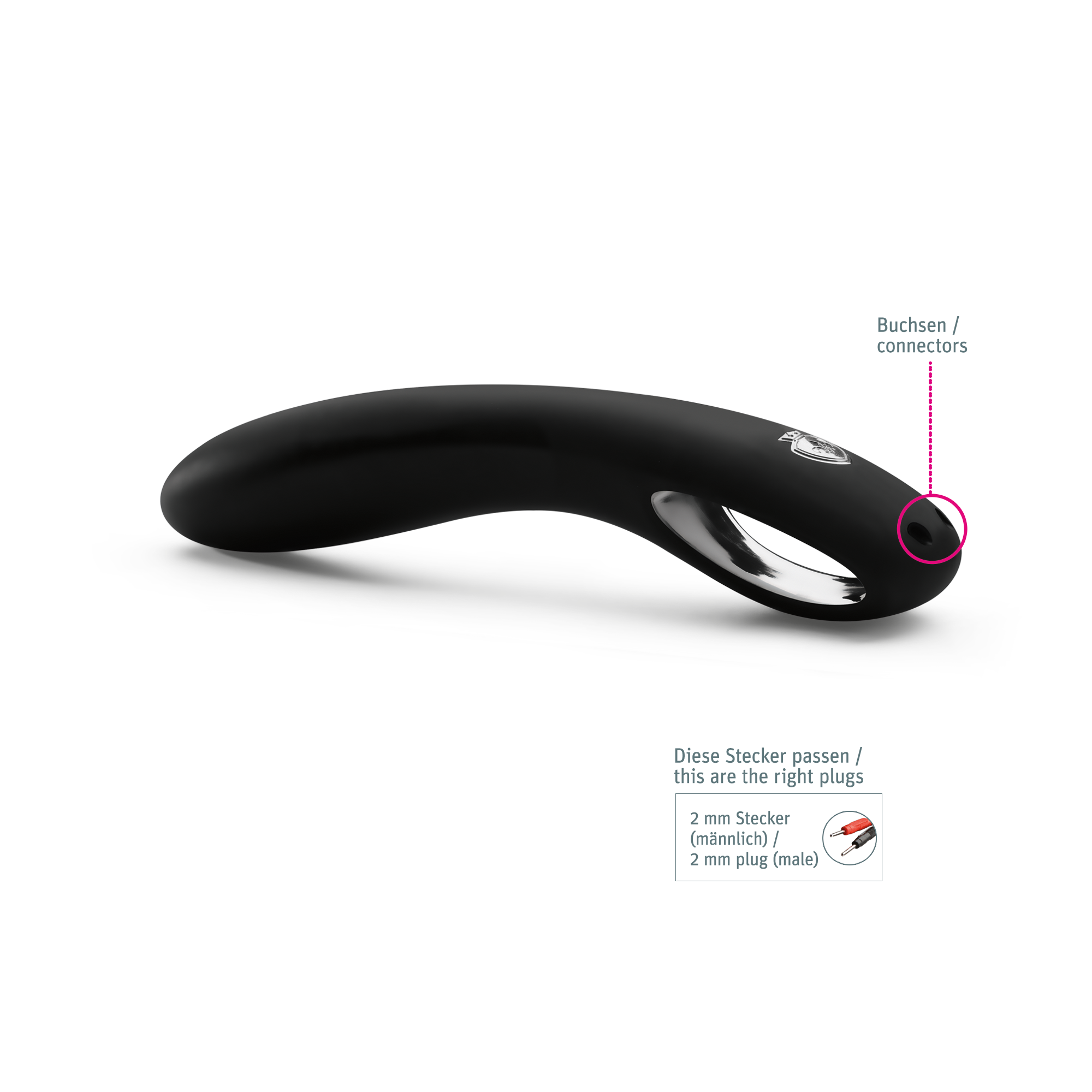 Current Conrad – E-Stim Silikon-Dildo – Bild 3