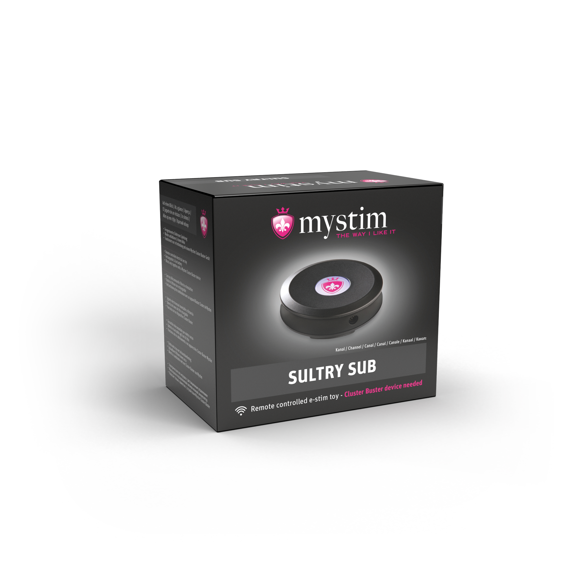 Sultry Sub Black Edition – E-Stim Empfänger Kanal 7 – Bild 2