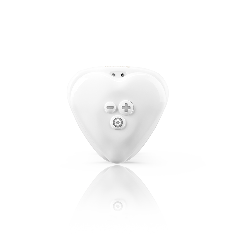 Heart’s Desire White – Auflege-Vibrator ohne E-Stim – Bild 3