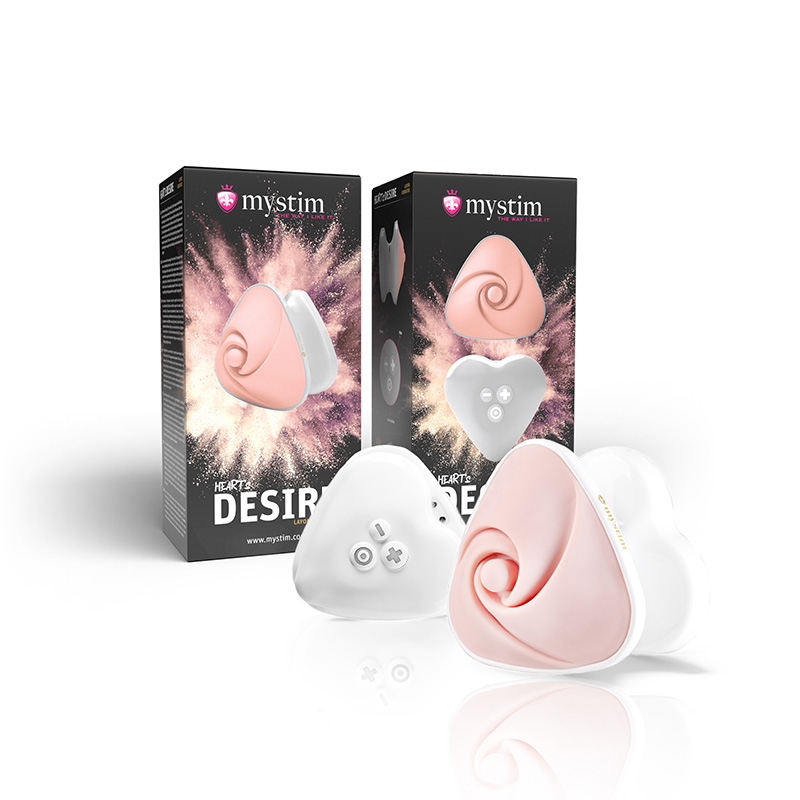 Heart’s Desire White – Auflege-Vibrator ohne E-Stim – Bild 9