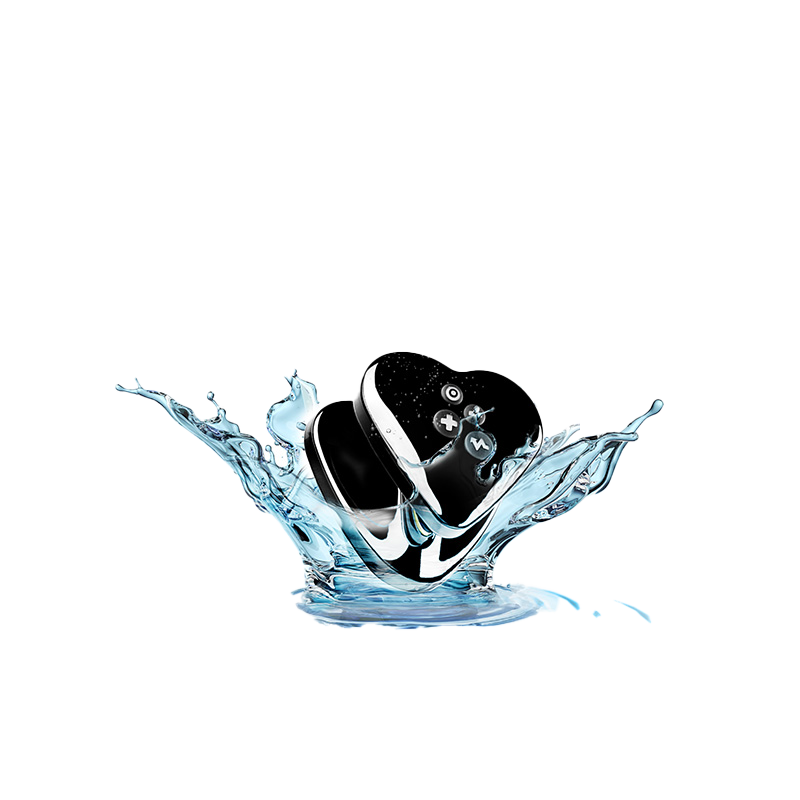 Heart’s Desire Black Edition – Auflege-Vibrator mit E-Stim – Bild 8