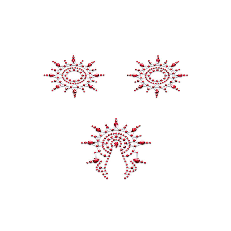 Gloria Body Stickers – rot – Bild 6