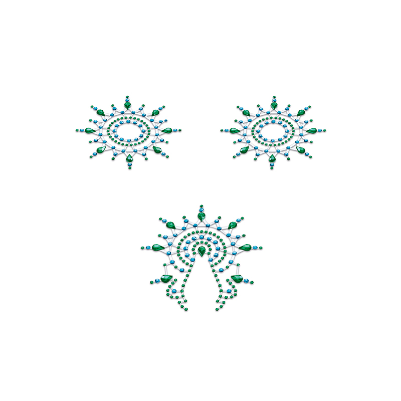 Gloria Body Stickers – türkis-blau – Bild 6