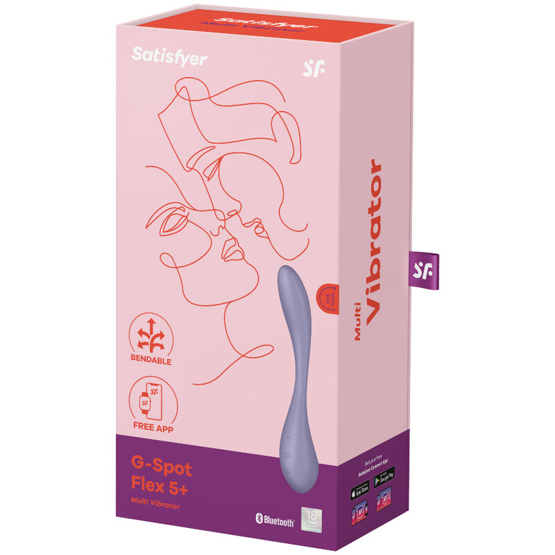 Satisfyer – g-Spot Flex 5 Multi Vibrator Lila – Bild 5