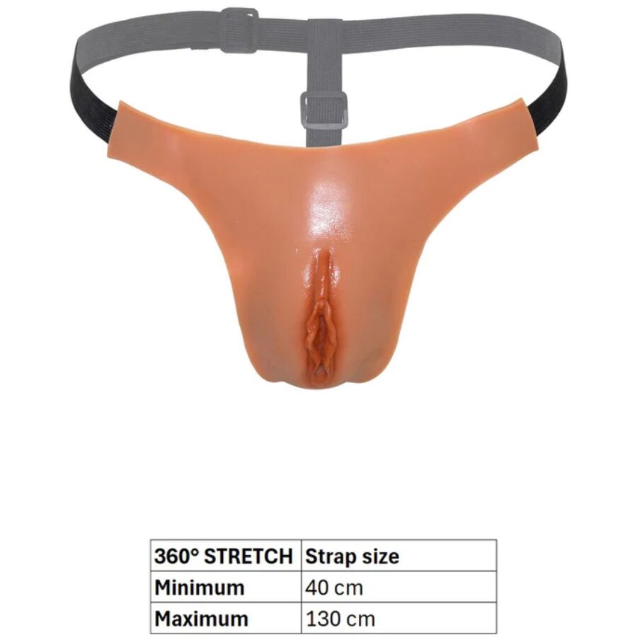 Verborgenes Verlangen – Alter Ego Verstellbare Offene Vagina String Fleisch – Bild 5