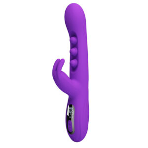 Pretty Love – Sabien Rabbit Vibrator mit Klopfstimulation und Lila Led