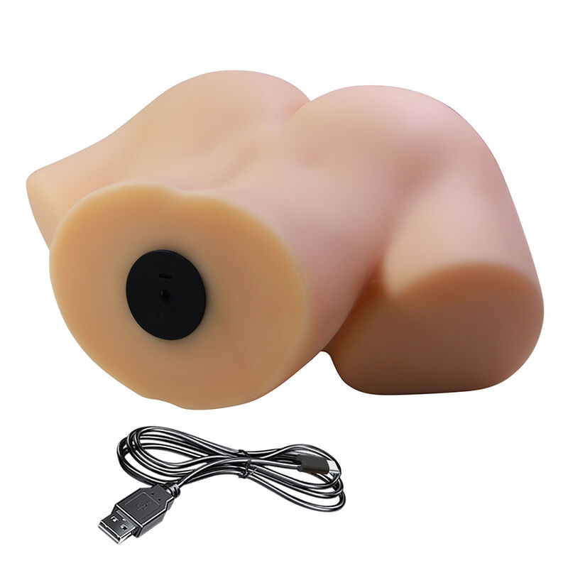 Vivian Doppelter Vaginal- und Analvibrationsmasturbator Flesh – Bild 7