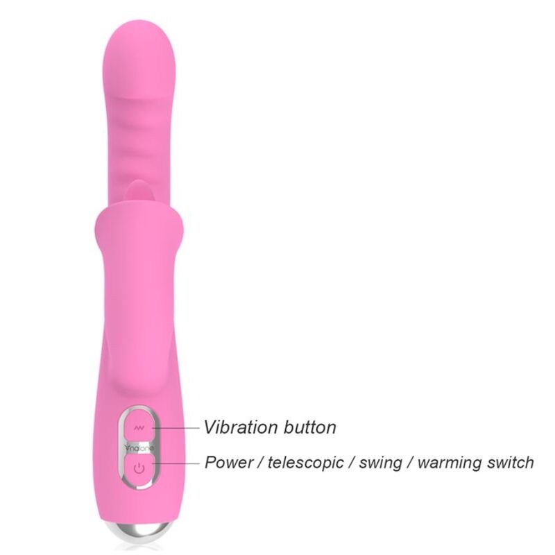 T-May Magic Stick Rabbit Vibrator – Rosa – Bild 7