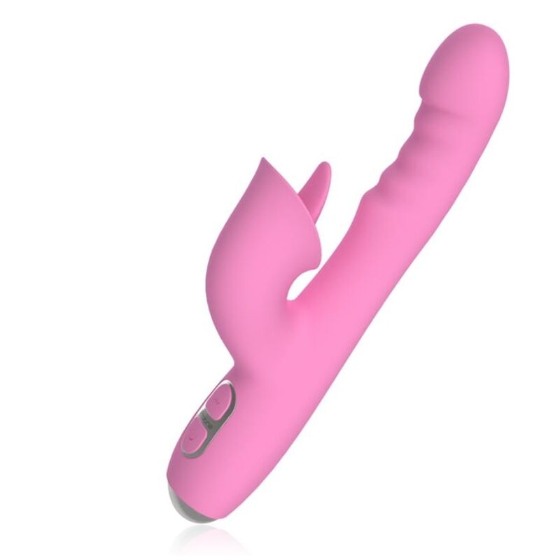 T-May Magic Stick Rabbit Vibrator – Rosa – Bild 5