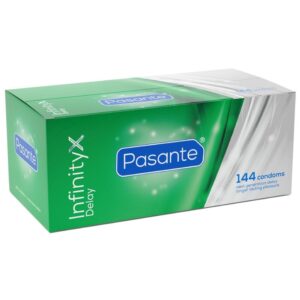 Gerippte Passion-Kondome Box 144 Einheiten