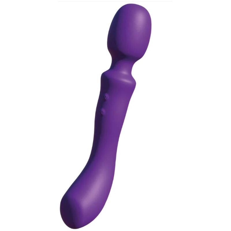 Doppelseitiger Vibrations-Massagerstab Lila – Bild 3