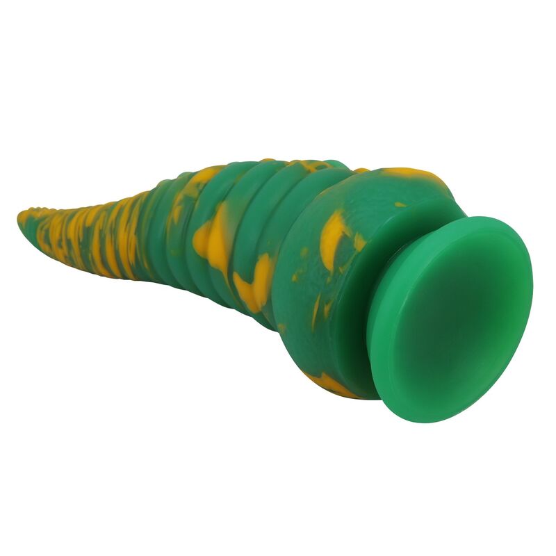 Abyssal Colossus Bicolor Fantasy Silikondildo 22,5 cm Ø 6 cm – Bild 4
