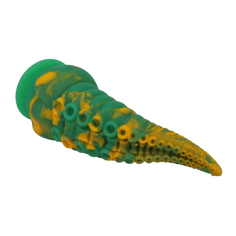 Abyssal Colossus Bicolor Fantasy Silikondildo 22,5 cm Ø 6 cm – Bild 5
