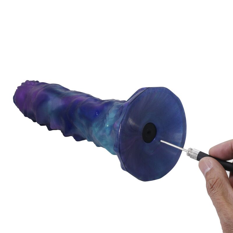 Duskwalker Sentinel Dreifarbiger Aufblasbarer Fantasy-Silikondildo 23 cm Ø 5 cm – Bild 6