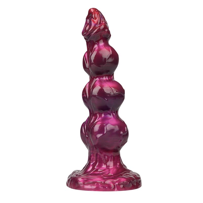 Primal Beastlord Pink Translucent Fantasy Silikondildo 26 cm Ø 5 cm