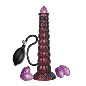 Voidclaw Brute Zweifarbiger Aufblasbarer Fantasie-Silikondildo 29 cm Ø 5,7 cm