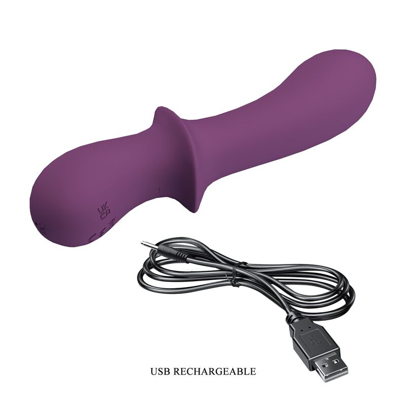 Pretty Love – Abigail Wiederaufladbarer Vibrator mit 10 Funktionen, Lila – Bild 8