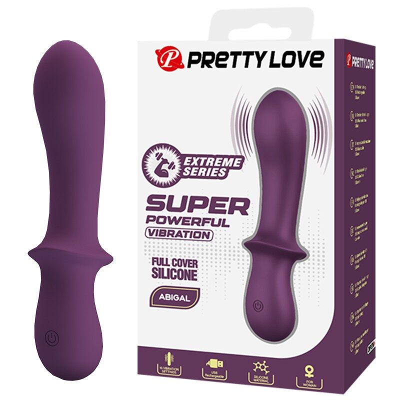 Pretty Love – Abigail Wiederaufladbarer Vibrator mit 10 Funktionen, Lila
