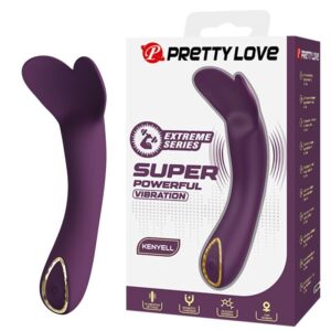 Pretty Love – Kenyell Wiederaufladbarer Vibrator mit 10 Funktionen, Lila