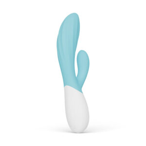 Ina Twist Doppelvibrator Hase für g-Punkt und Klitoris Blau