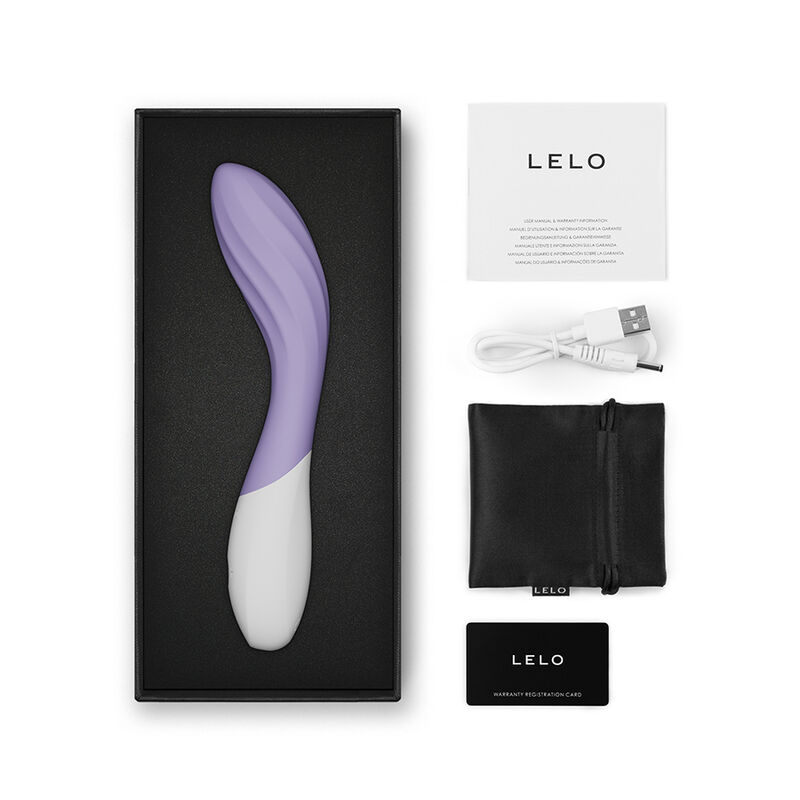 Mona Twist Wiederaufladbarer, App-Gesteuerter g-Punkt-Vibrator Lavendel – Bild 5