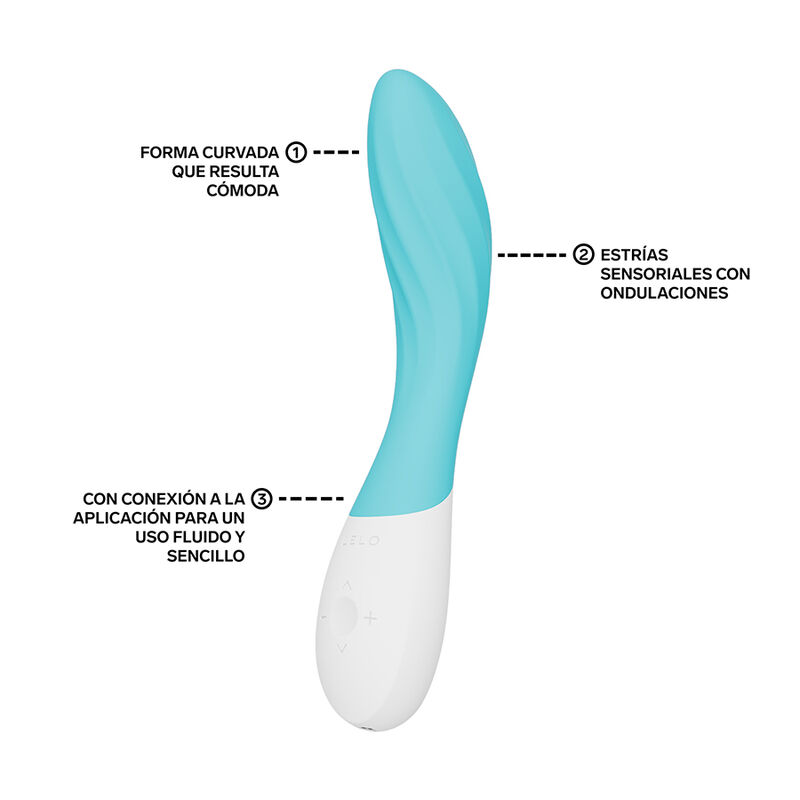 Mona Twist Wiederaufladbarer, App-Gesteuerter g-Punkt-Vibrator Lavendel – Bild 3