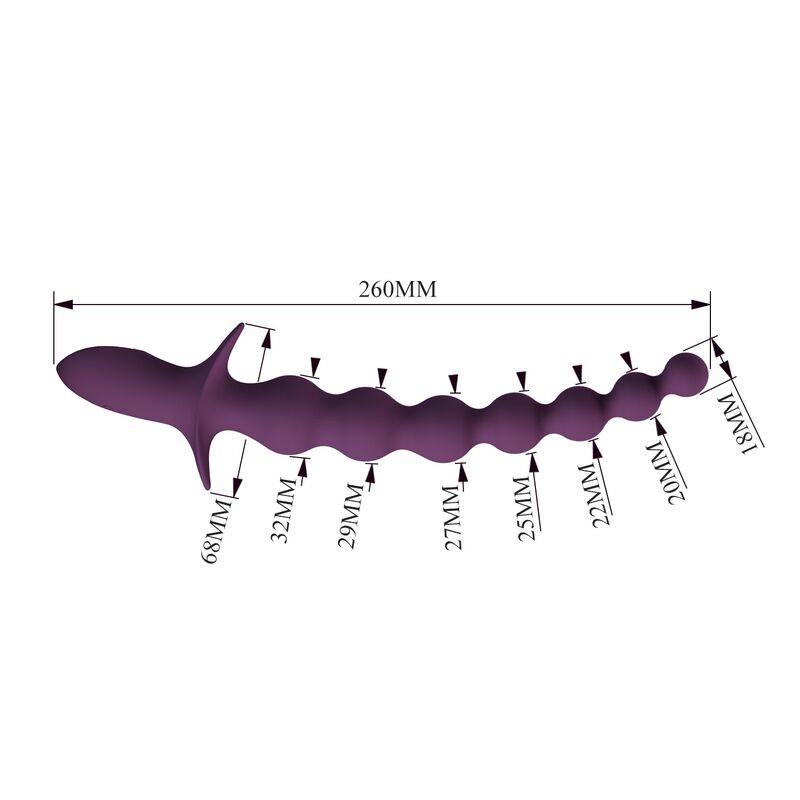 Pretty Love – Madison Wiederaufladbarer Analvibrator mit 10 Funktionen – Bild 6