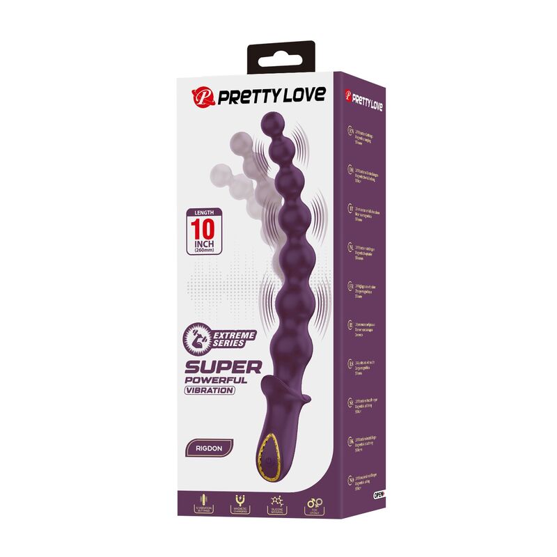 Pretty Love – Madison Wiederaufladbarer Analvibrator mit 10 Funktionen – Bild 3