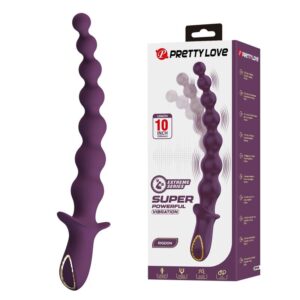 Pretty Love – Madison Wiederaufladbarer Analvibrator mit 10 Funktionen