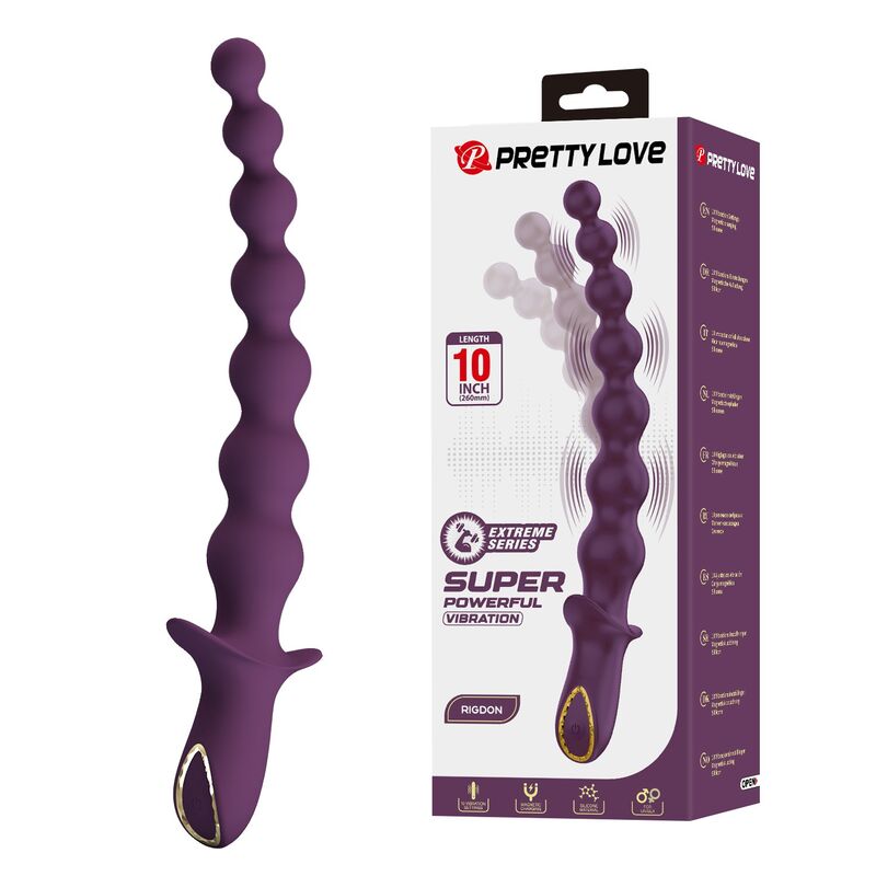 Pretty Love – Madison Wiederaufladbarer Analvibrator mit 10 Funktionen