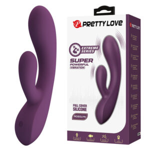 Pretty Love – Rosolyn Wiederaufladbarer Hasenvibrator mit 10 Funktionen